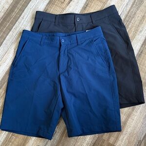 Under Armour Men's Navy Flat Front Shorts